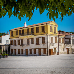 Tourist city of Vlora in Albania