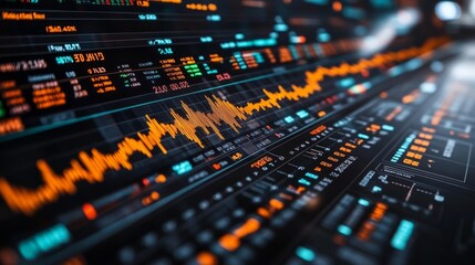 Dynamic Stock Market Data Visualization. Generative AI