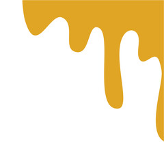 Cheese liquid drop border