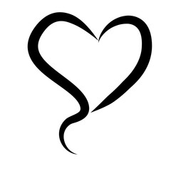 Smells line hot air icon set  hot aroma  smells or fumes