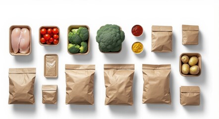 Fresh & Ready Meal Kit Ingredients for a Perfect Meal.