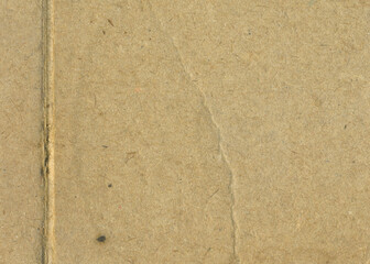 Cardboard texture background. Recycled old brown paper for design.