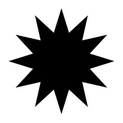 price sticker  sale or discount sticker  sunburst badges