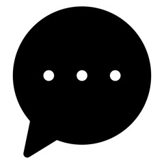 Fototapeta premium chat icon