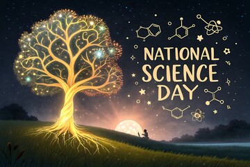 National Science Day Poster Design 
