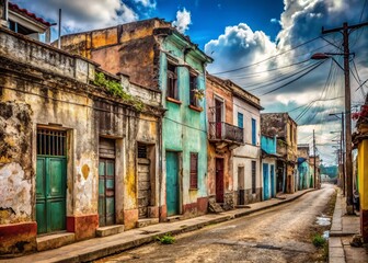 Obraz premium Gilbenciamida: A Documentary Study of Urban Decay and Renewal