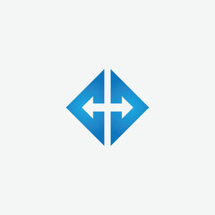 Fototapeta premium Vector initial letter CC typography logo design vector