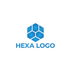 Modern creative hexa logo design