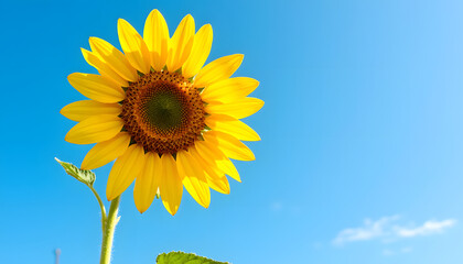 Obraz premium Sunflower Sky Portrait