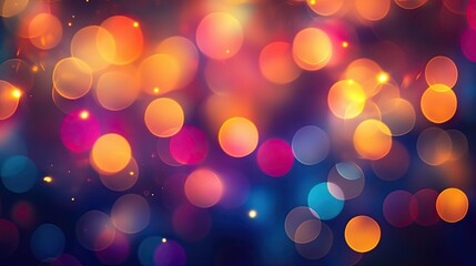 Eye-catching abstract background featuring vibrant light trails and colorful bokeh effects. Ideal for creative projects, digital art, or as a stunning visual element.