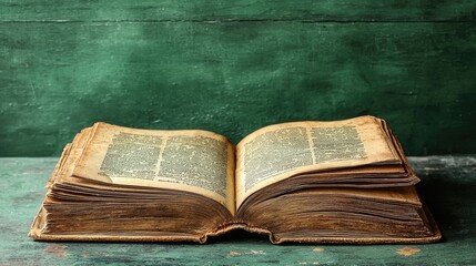 Antique Book: A Journey Through Time - Vintage Literature, Aged Pages, and the Wisdom of Old Texts