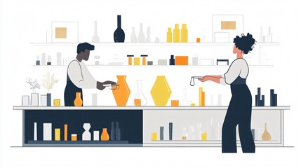 Modern Retail: A Glimpse into a Stylish Home Decor Boutique