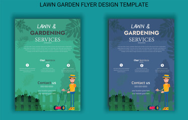 Multipurpose Lawn Care and Gardening Design Template – Perfect for Flyers, Posters, Brochures, Banners, Carousels, and Business Promotions
Professional Lawn Maintenance Flyer  Fully Customizable
