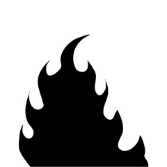Fire borders fire flames  blaze icon  symbol  sign
