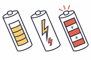 illustration of battery