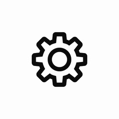 configuration settings icon sign vector