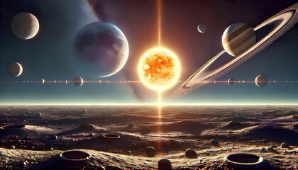 Planets in Space 