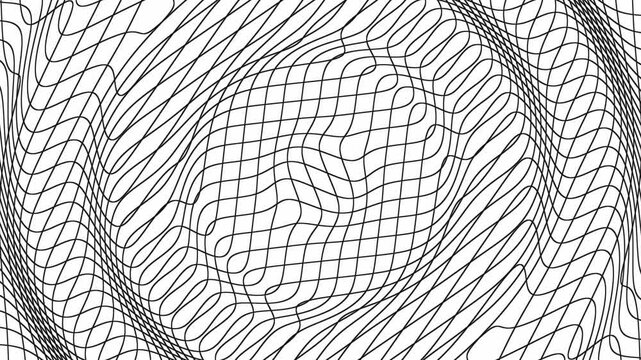 Motion background with animated black grid (1920x1080 30fps 23s).