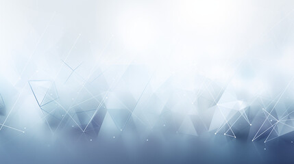 Obraz premium Abstract geometric background in soft blue tones