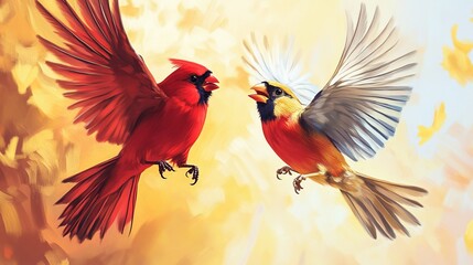 National Bird Day Concept