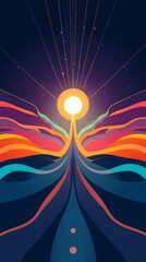 spiritual awakening as an abstract soul