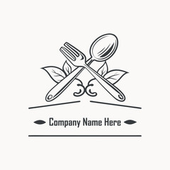 Fototapeta premium Restaurant logo
