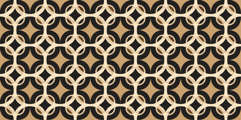 Seamless geometric pattern background.