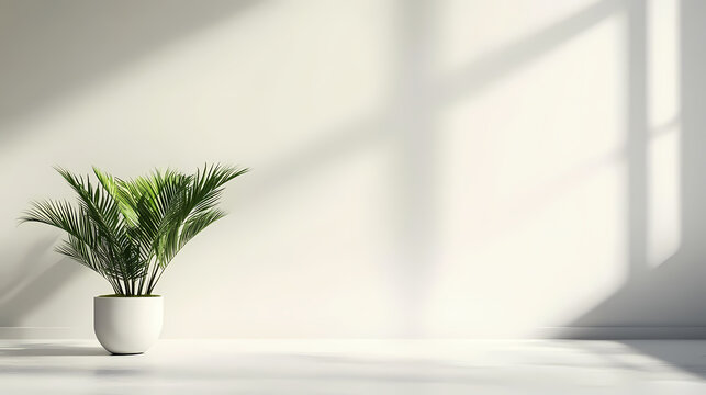 Clean white minimalist background with a shadowless, modern look, ideal for sleek branding and marketing. Shadowmoss. Illustration