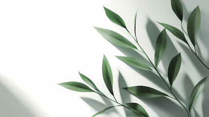 Clean white minimalist background with a shadowless, modern look, ideal for sleek branding and marketing. Shadowmoss. Illustration