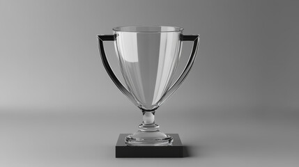 Glass trophy star and rhombus mockup with empty transparent acrylic shape on base. Realistic vector set of plexiglass award for sport competition winner or business achievement and recognition prize.