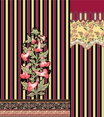 Pakistani kurti for digital print.Digital kurti design.