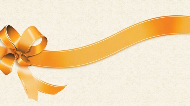 Elegant Golden Ribbon Banner for Business Retirement Party Invitation Design - Powered by Adobe