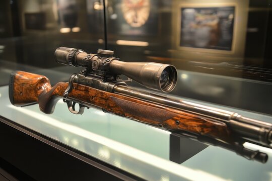 VPO 223 model A sniper rifle featuring exceptional bolt action and extensive optics Civil Vencia