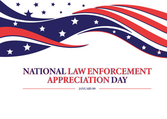 Vector designs celebrating USA National Day, Freedom Day, and Law Enforcement Day, flags, symbols of liberty, police badges, fireworks, and patriotic themes. Perfect for social media and posters