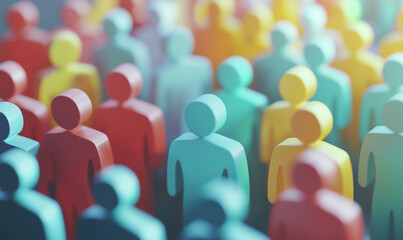 Fintech innovation in banking understanding financial technology and business trends in a vibrant crowd environment