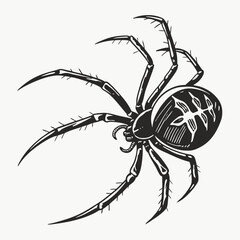 Spider Black silhouette