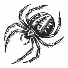 Spider Black silhouette