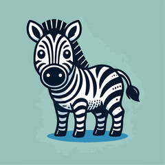 zebra cartoon illustration