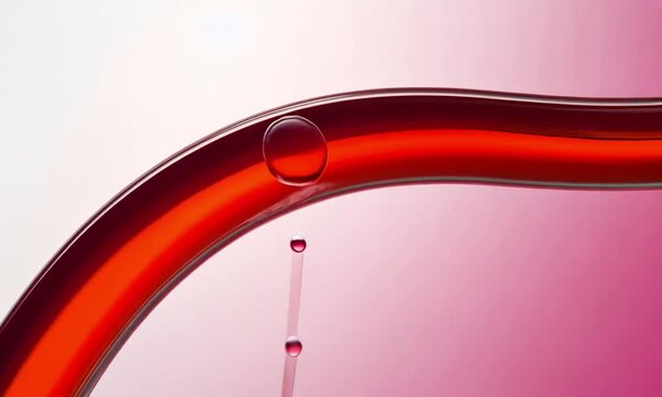 AI - Illustration of Blood and Transfusion: A Symbol of Life and Medical Care. Ideal for use in educational materials, medical campaigns, and healthcare-related designs.