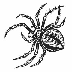 Spider Black silhouette
