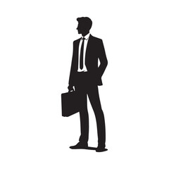 siluet  vector illustration