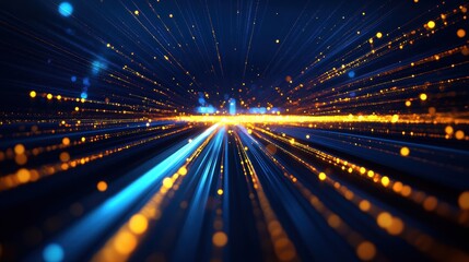 Fototapeta premium Vibrant Abstract Background Featuring Soft Light Rays and Dreamy Blurs Creating a Mystical and Ethereal Atmosphere