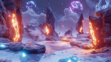 Game shoot frost and lightning vfx cartoon effect. Comic gun beam with fire. Blast energy shot power element, Alien weapon boom ray for fantasy fight. 2d isolated cosmic military trail texture set