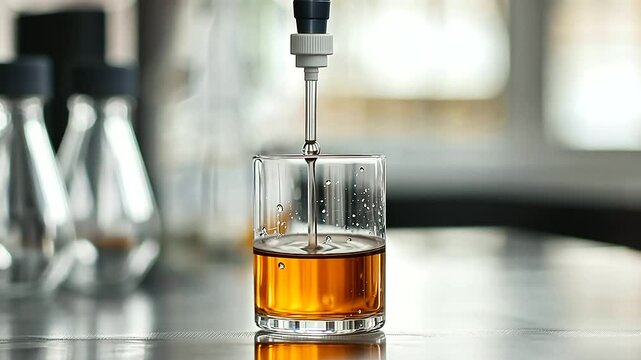Catalytic Decomposition of Hydrogen Peroxide Oxygen Bubbles Experiment