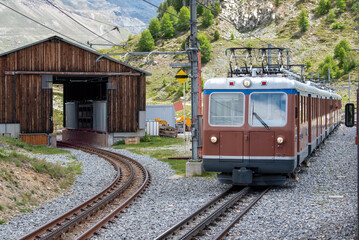 Gornergrat Railway Zermatt Switzerland