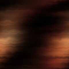 Earth strata blurry seamless pattern. Grunge ombre melange wallpaper for tie dye earthy abstract endless background. 