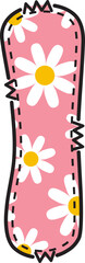 Cute Daisy Alphabet I