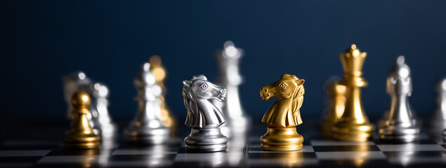 chess figure and chess pieces