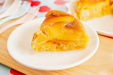 手作りアップルケーキ
