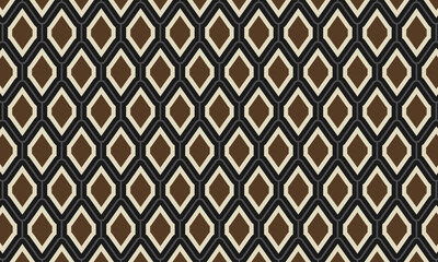 snake skin seamless pattern vector illustration isolated on white background.